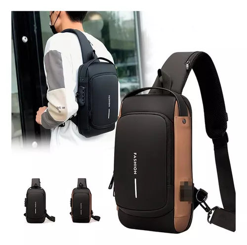 BOLSO INTELIGENTE ANTI ROBO CON CARGA USB